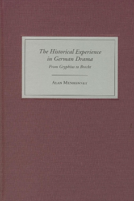 Book cover for The Historical Experience in German Drama