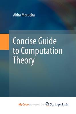 Book cover for Concise Guide to Computation Theory