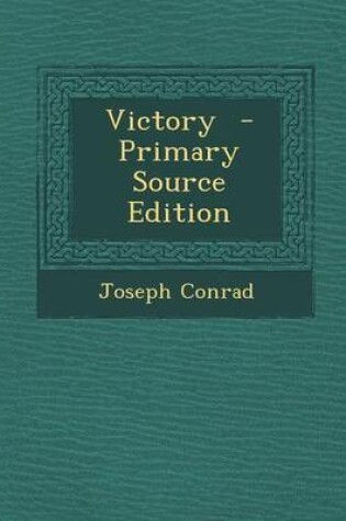 Cover of Victory - Primary Source Edition