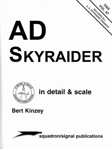 Book cover for AD Skyraider in Detail and Scale