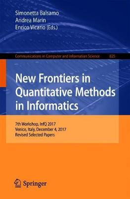 Book cover for New Frontiers in Quantitative Methods in Informatics