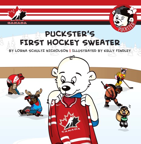 Cover of Puckster's First Hockey Sweater