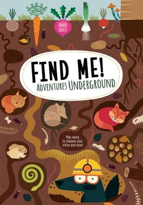 Book cover for Find Me! Adventures Underground