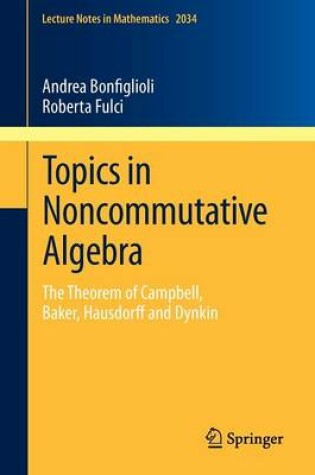 Cover of Topics in Noncommutative Algebra