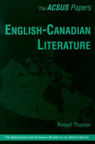 Cover of English-Canadian Literature