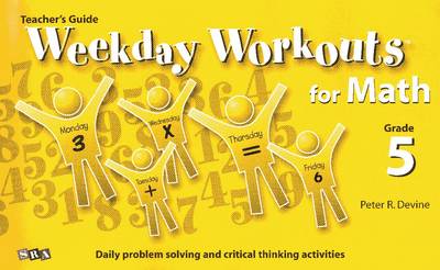 Book cover for Weekday Workouts for Math