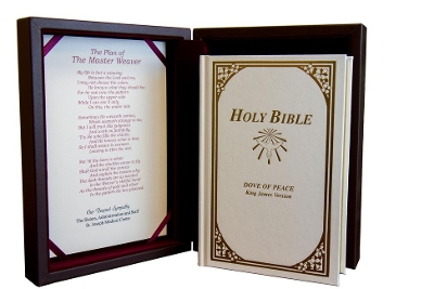 Cover of Hand-Size KJV Memorial Bible - Leatherette