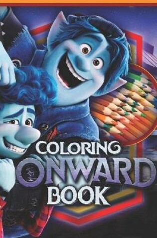 Cover of ONWARD Disney Pixar Coloring Book
