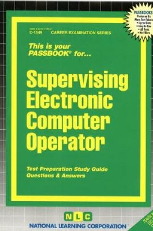 Cover of Supervising Electronic Computer Operator