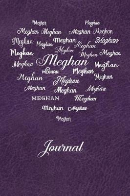 Book cover for Personalized Journal - Meghan
