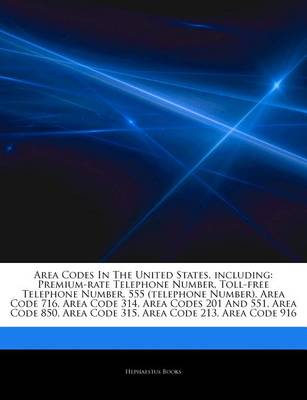 Cover of Articles on Area Codes in the United States, Including