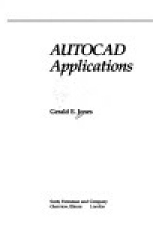 Cover of AutoCAD Applications