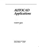 Book cover for AutoCAD Applications