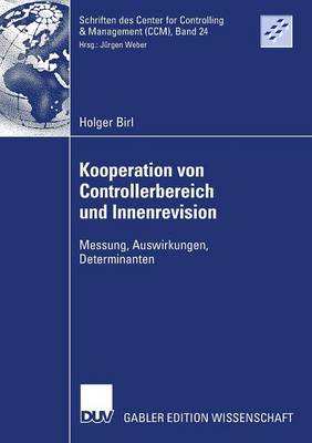 Cover of Kooperation von Controllerbereich und Innenrevision