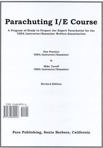 Book cover for Parachuting I-E Course
