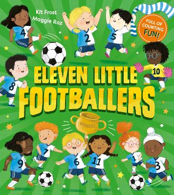 Book cover for Eleven Little Footballers