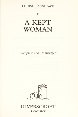 Cover of A Kept Woman