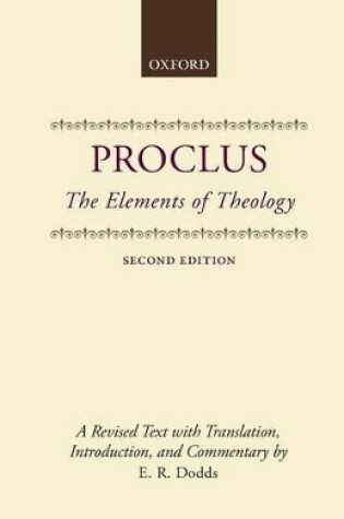 Cover of The Elements of Theology