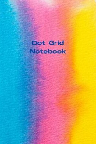 Cover of Dot Grid Notebook Abstract Notebook Large (8.5 x 11 inches) - Black Dotted Notebook/Journal 100 Dotted Pages