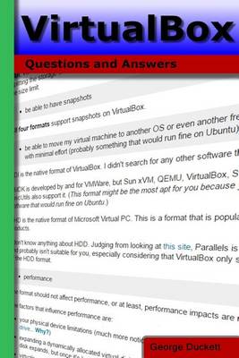 Book cover for Virtualbox