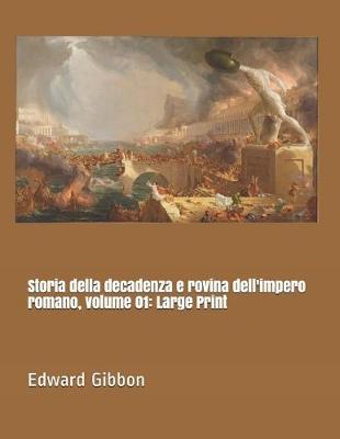 Book cover for Storia della decadenza e rovina dell'impero romano, volume 01