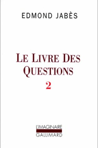 Cover of Livre des questions 2