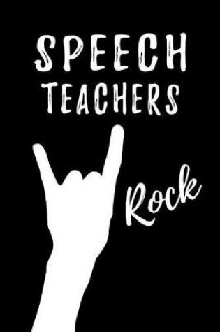 Cover of Speech Teachers Rock