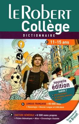 Cover of Le Robert College 2010 - 11-15 Years