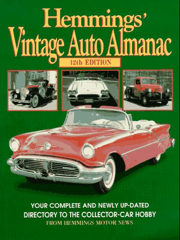 Book cover for Hemmings Vintage Auto Almanac