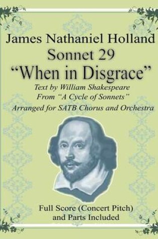 Cover of Sonnet 29 "When in Disgrace"