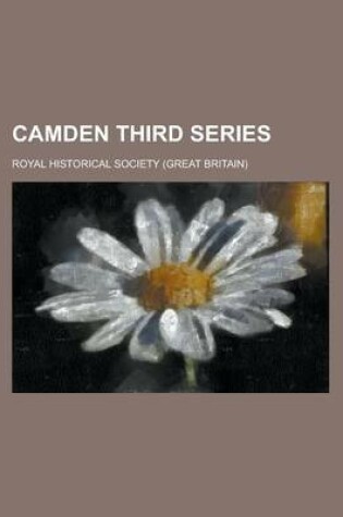 Cover of Camden Third Series