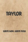 Book cover for Taylor