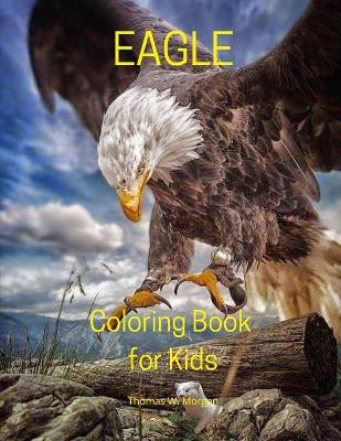 Book cover for Eagle Coloring Book for Kids