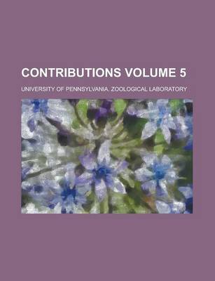 Book cover for Contributions Volume 5