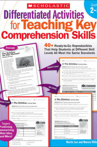 Cover of Differentiated Activities for Teaching Key Comprehension Skills: Grades 2-3