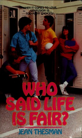 Book cover for Who Said Life is Fair?