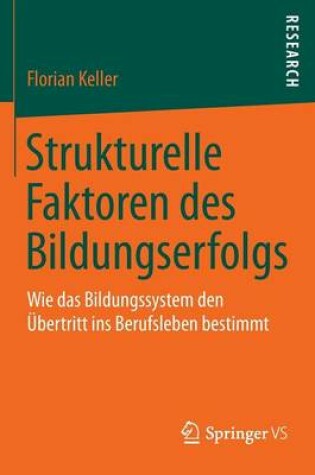 Cover of Strukturelle Faktoren des Bildungserfolgs