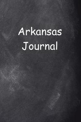 Book cover for Arkansas Journal Chalkboard Design