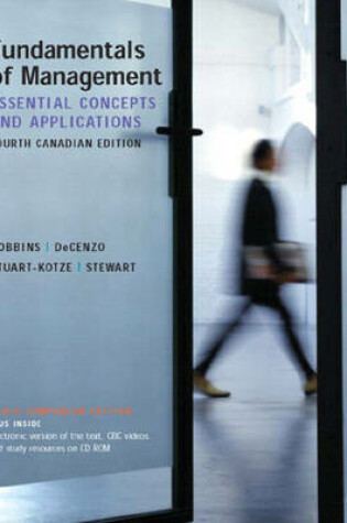 Cover of Fundamentals of Management, Fourth Canadian Edition