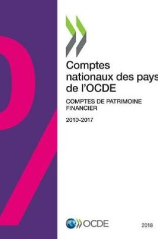 Cover of Comptes Nationaux Des Pays de l'Ocde, Comptes de Patrimoine Financier 2018