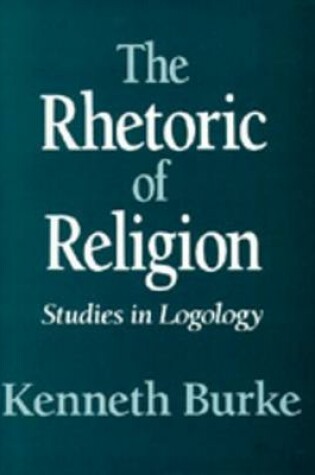 Cover of The Rhetoric of Religion