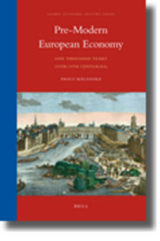 Cover of Pre-Modern European Economy