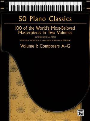 Cover of 50 Piano Classics, Volume 1