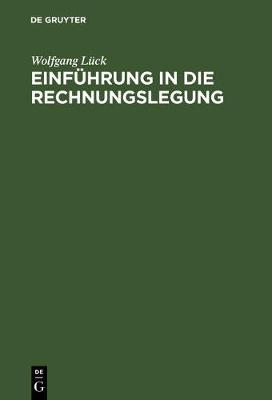 Book cover for Einführung in Die Rechnungslegung