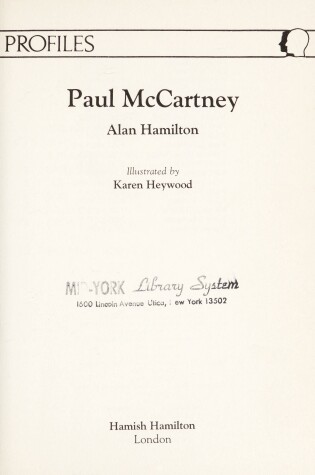 Book cover for Paul McCartney