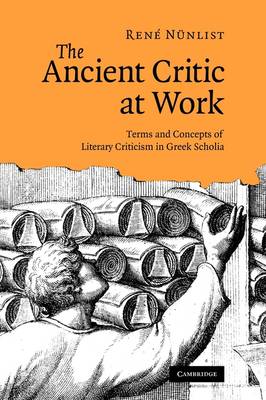 Book cover for The Ancient Critic at Work