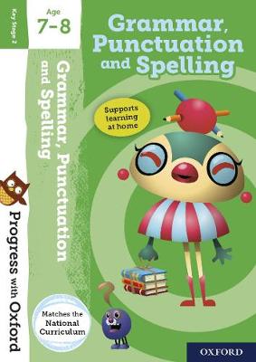 Book cover for Progress with Oxford: Grammar and Punctuation Age 7-8