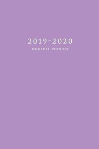 Cover of 2019-2020 Monthly Planner