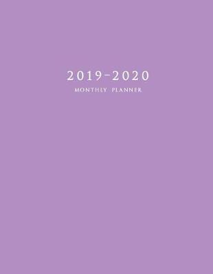 Cover of 2019-2020 Monthly Planner