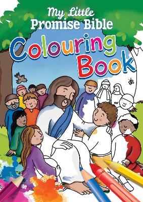 Book cover for My Little Promise Bible Colouring Book